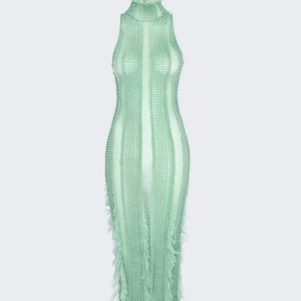 roberta einer angel midi dress